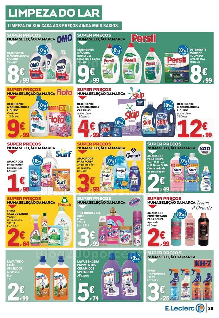 Antevisão Folheto E-LECLERC Promoções de 24 a 30 setembro